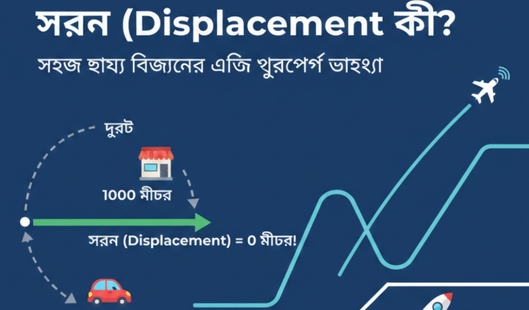 সরণ কাকে বলে